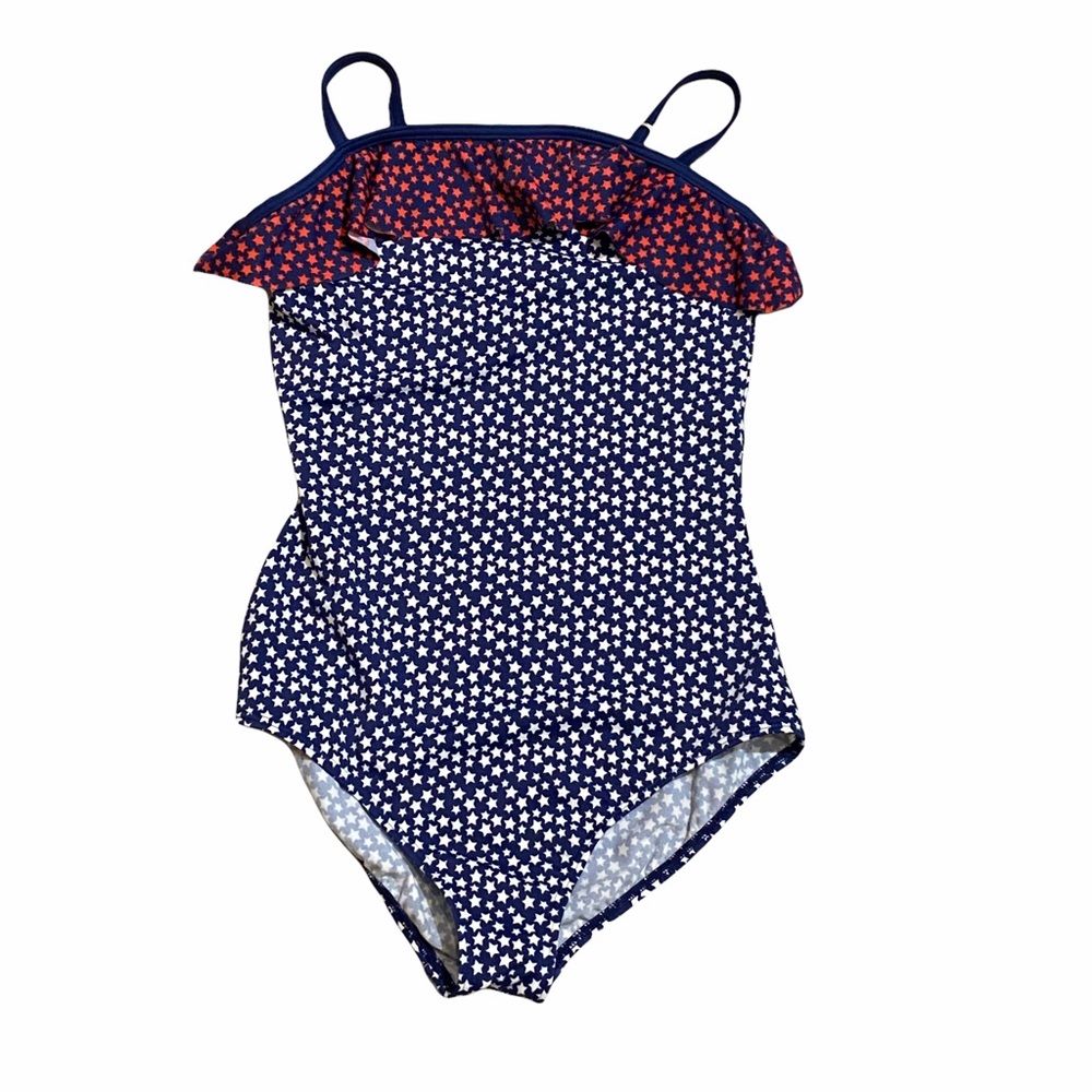 NEW Boden | Girls Navy Star Bathing Suite Size 164 - Picture 1 of 5